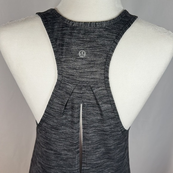 Lululemon Heathered Black Salute the Sun Tank Top - Picture 6 of 6